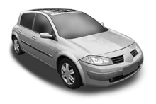 MEGANE II Hatchback Van (KM0/2_)